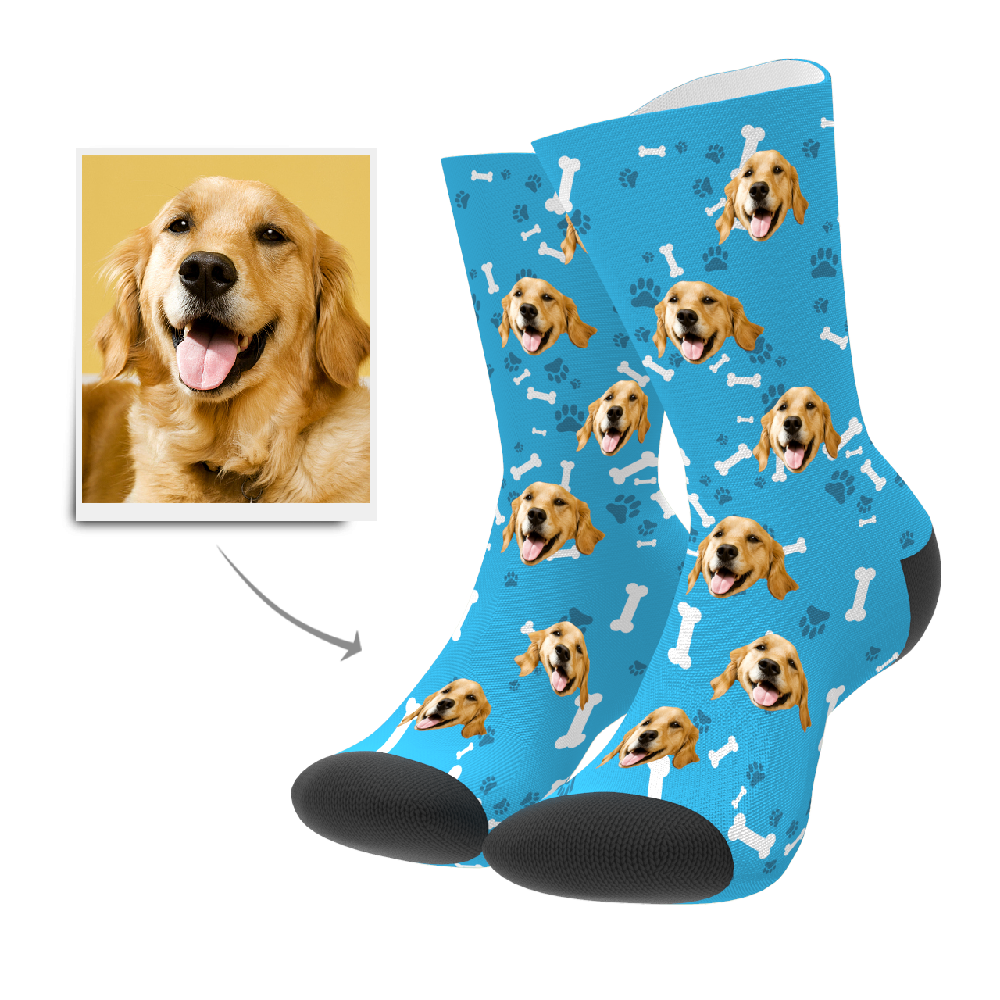 Personalisierte Socken Mit Gesicht Fotosocken Hund Haustier Gesicht Socken Haustier Liebhaber Geschenk