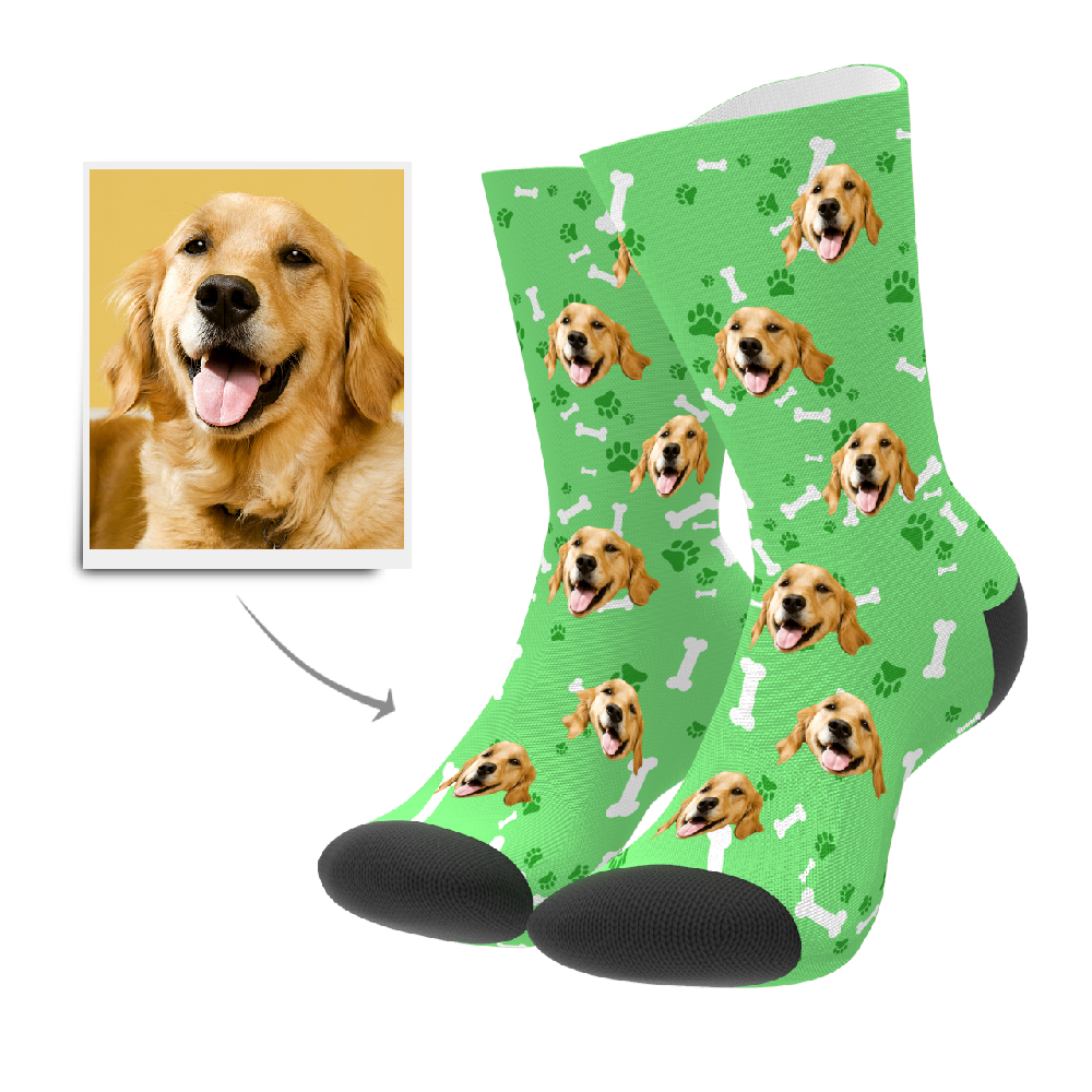 Personalisierte Socken Mit Gesicht Fotosocken Hund Haustier Gesicht Socken Haustier Liebhaber Geschenk