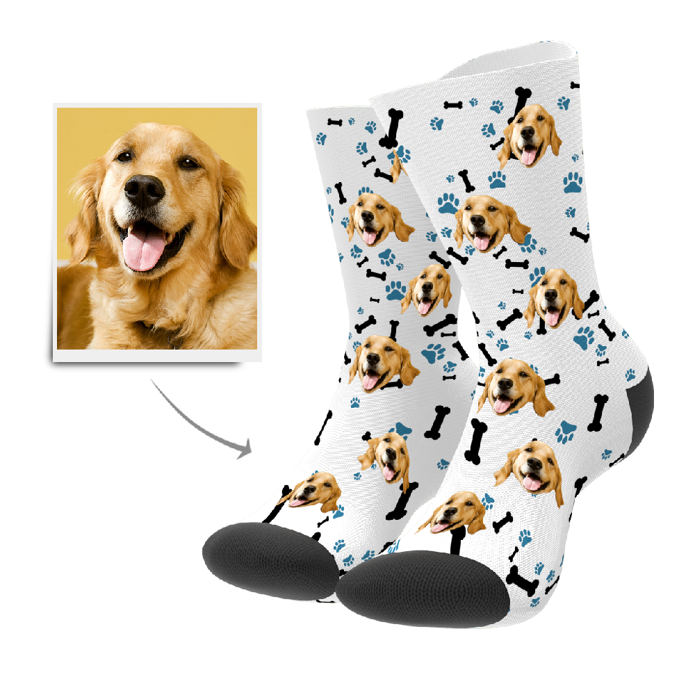 Personalisierte Socken Mit Gesicht Fotosocken Hund Haustier Gesicht Socken Haustier Liebhaber Geschenk