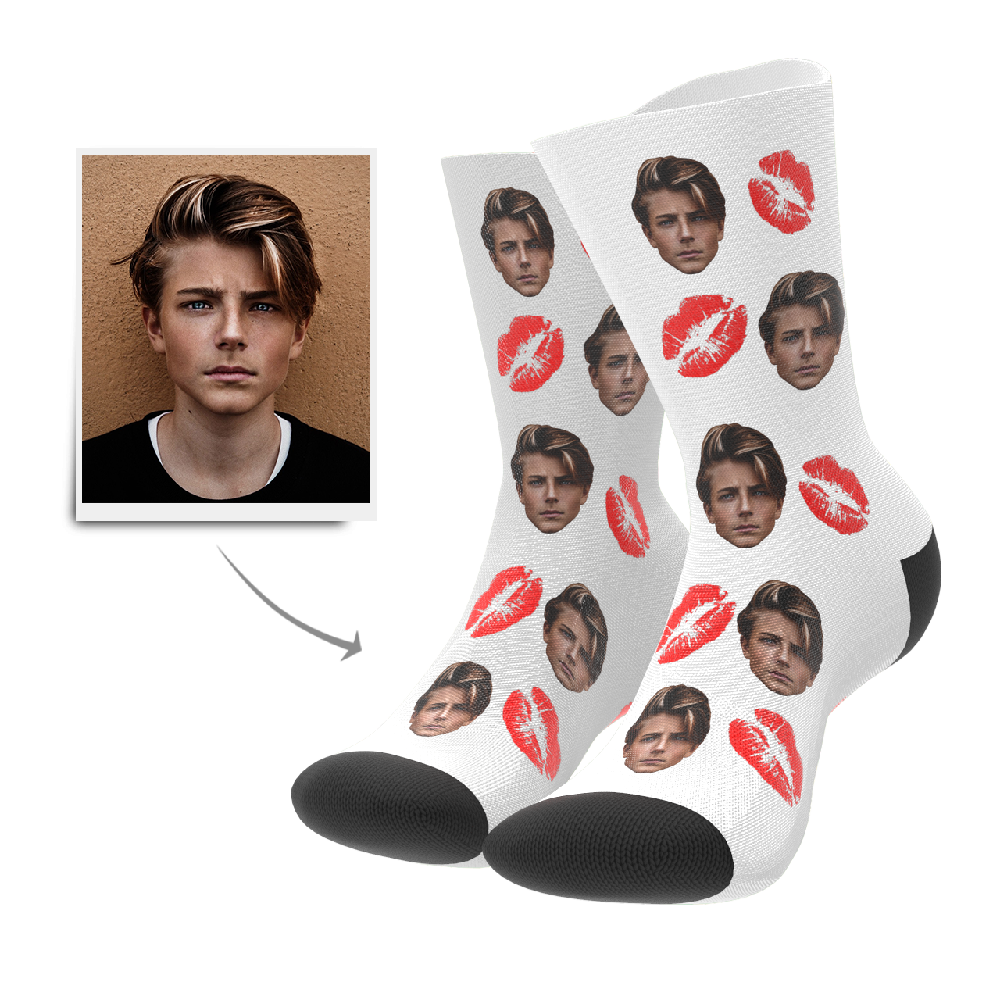 Personalisierte Küssen Mit Socken