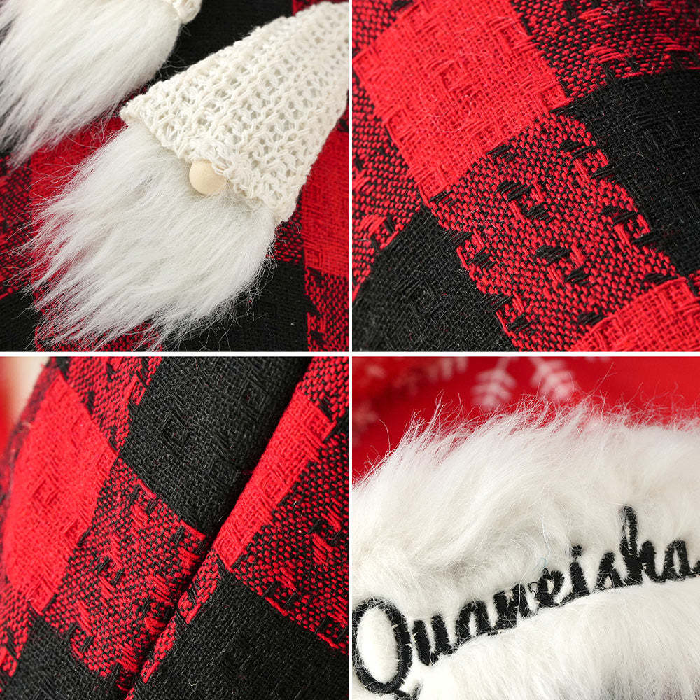 Personalisierter Weihnachtsstrumpf Mit Namensstickerei, Weihnachtsstrumpf, Geschenk Für Die Familie - dephotoblanket