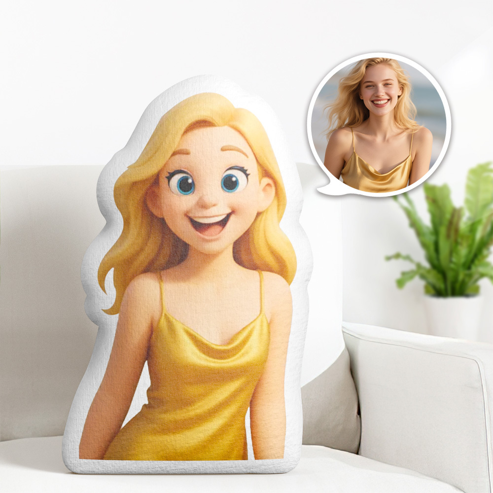 Benutzerdefinierte Gesicht Körper Kissen 3d Cartoon Wurfkissen Home Decor Geschenk