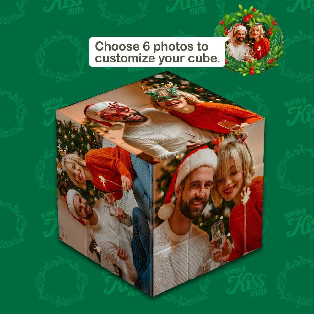 Weihnachtsgeschenke Foto Rubic's Cube Individuelle Fotowürfel-geschenke Für Paare - dephotoblanket