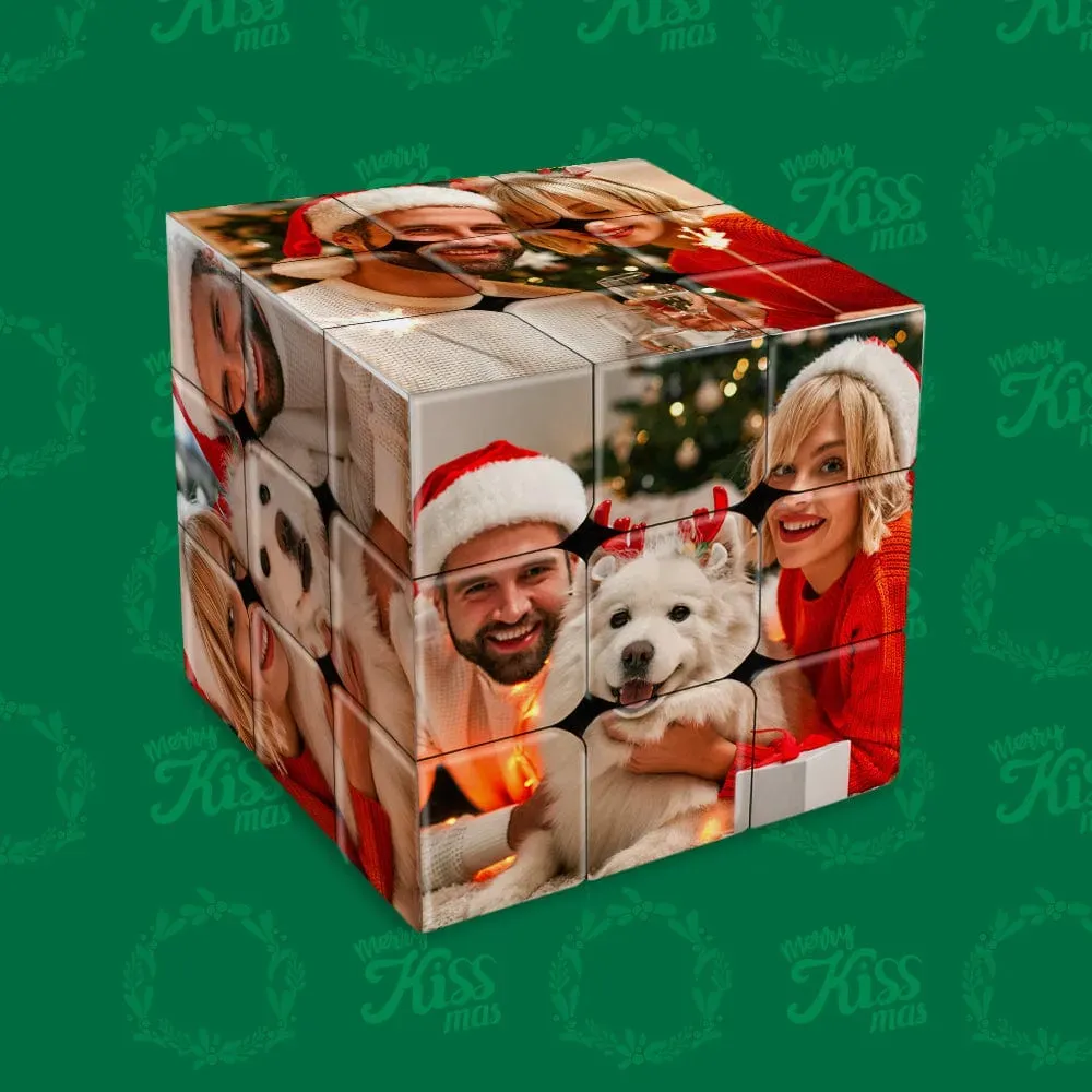 Weihnachtsgeschenke, Erinnerungsgeschenke, Individueller Zauberwürfel - dephotoblanket