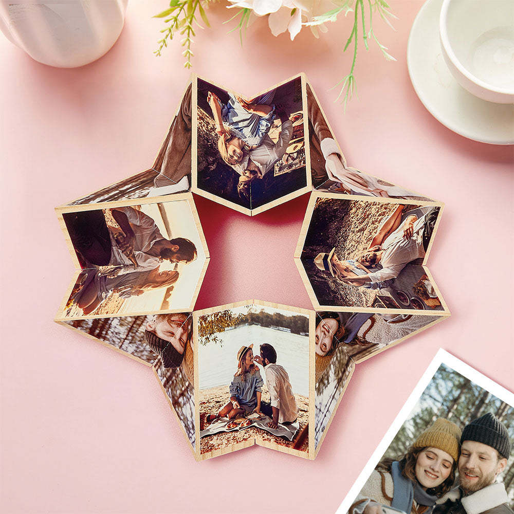 Personalisierter Rubik's Cube Mit Mehreren Fotos, Personalisierte Wohndekoration, Rubik's Cube - dephotoblanket