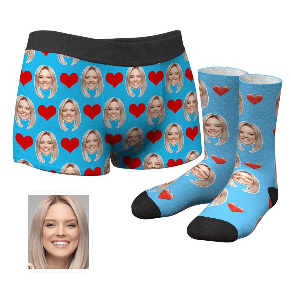 Foto Socken Gesicht Socken Personalisierte Gesicht Boxershorts Unterhose