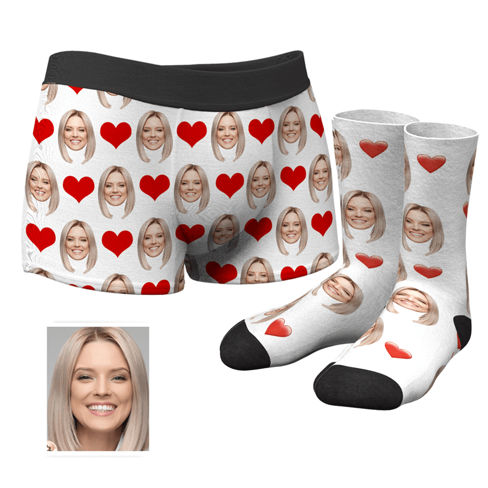 Foto Socken Gesicht Socken Personalisierte Gesicht Boxershorts Unterhose