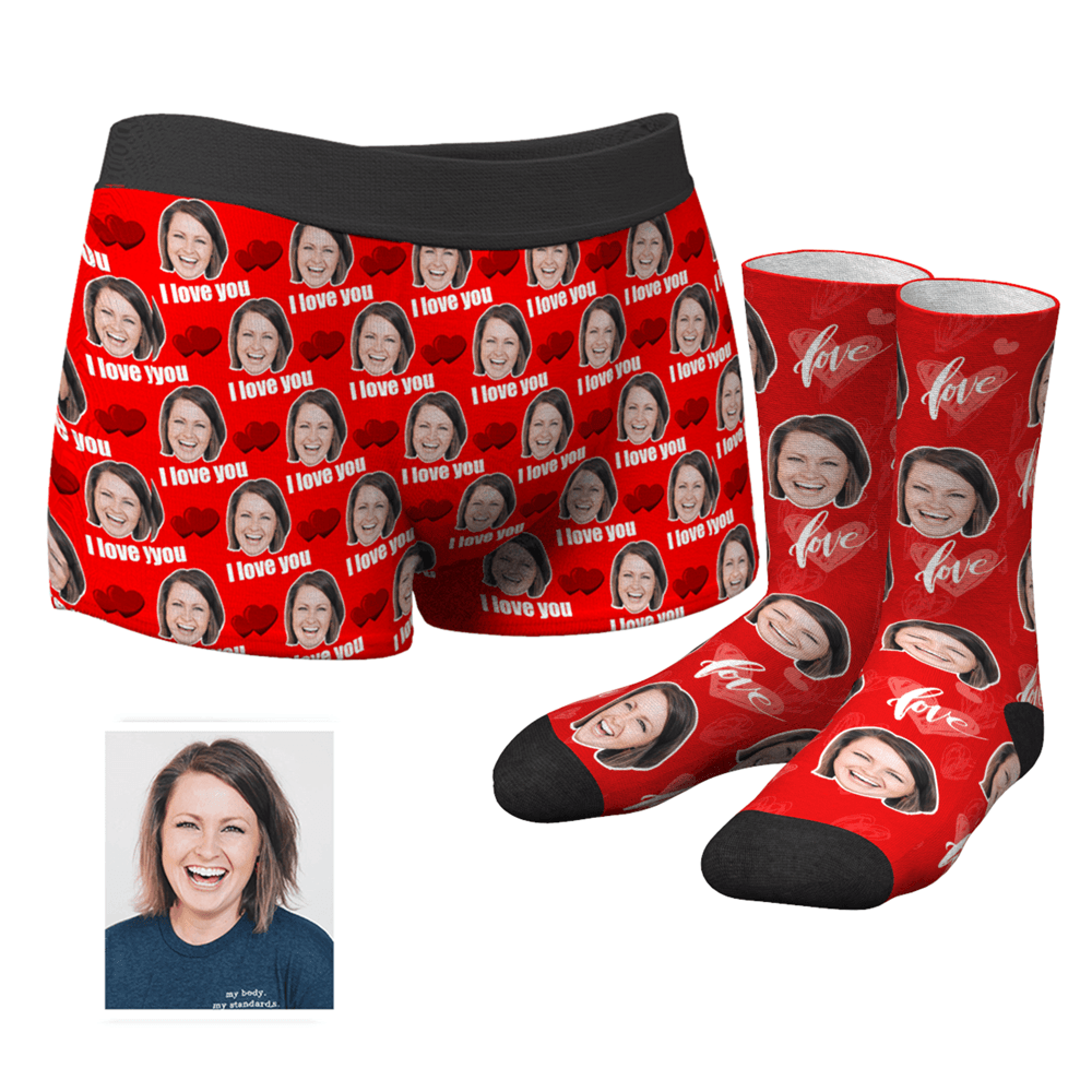 Foto Socken Gesicht Socken Personalisierte Gesicht Boxershorts Unterhose