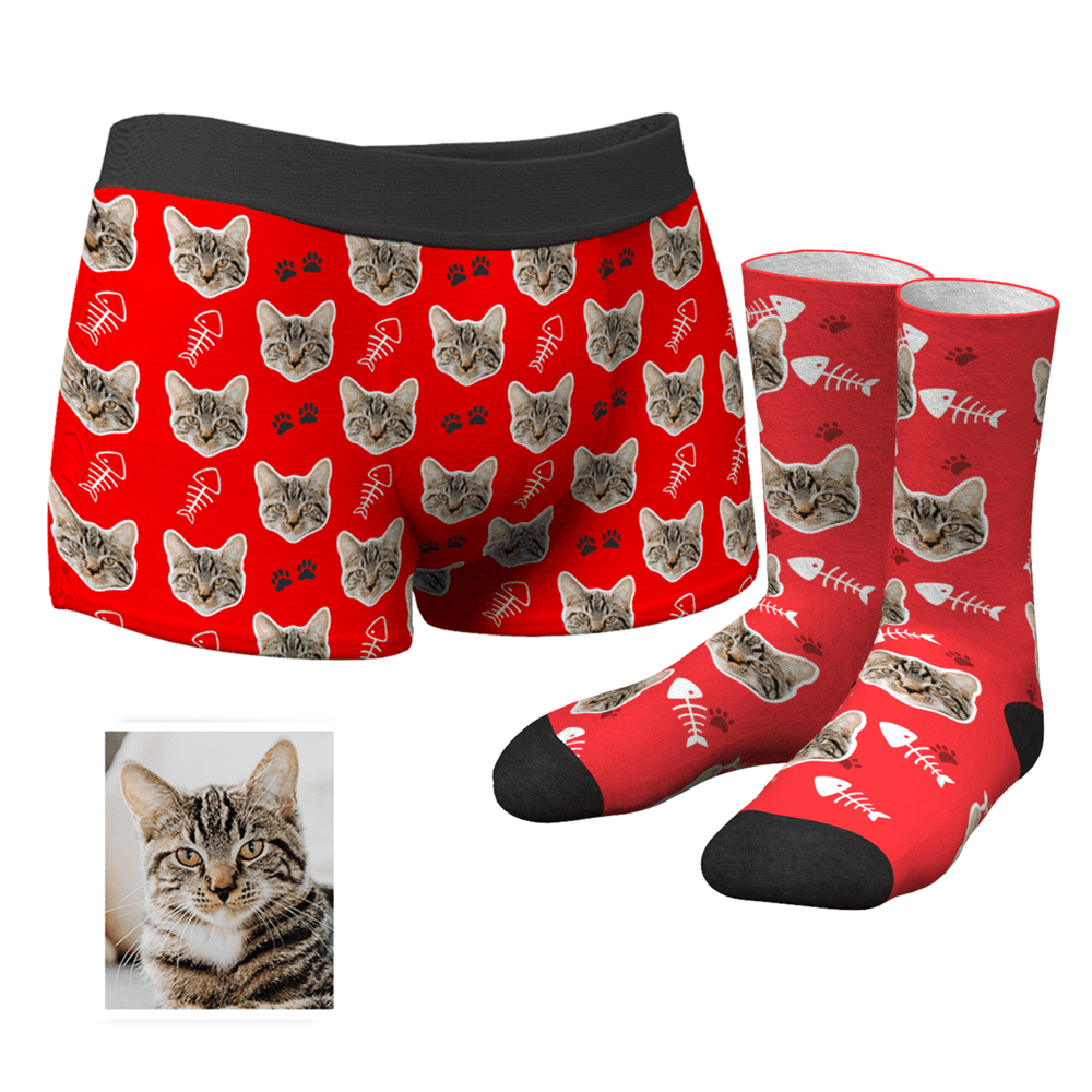 Foto Socken Gesicht Socken Personalisierte Gesicht Boxershorts Unterhose