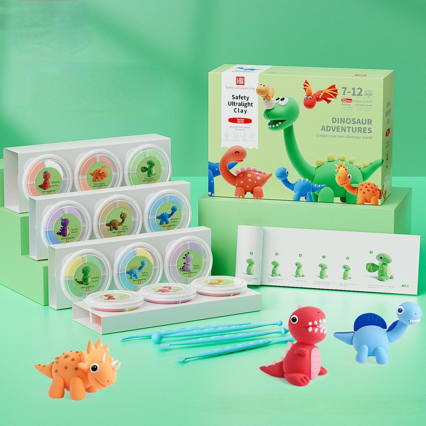 Superleichtes Ton-thema, Handgefertigtes Diy-knet-set Für Kinder, Fantastische Insekten