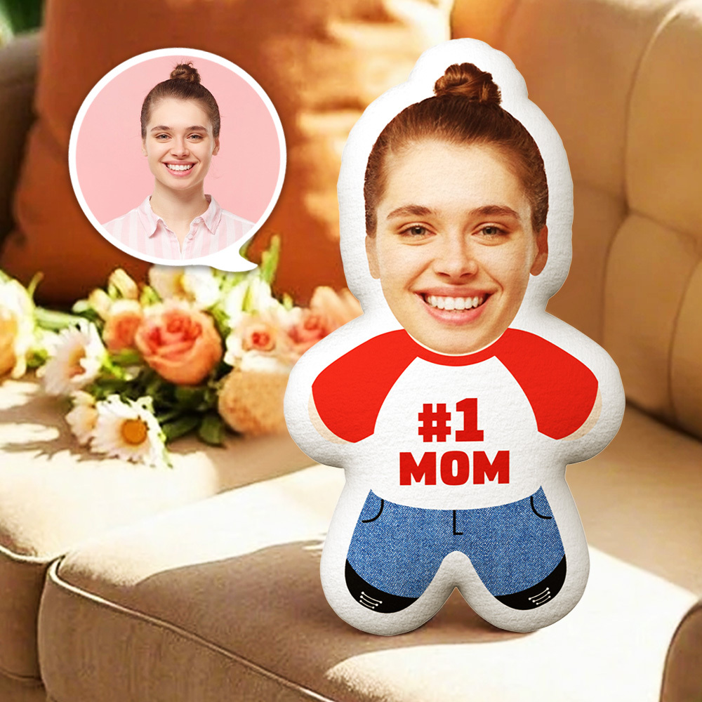 Benutzerdefiniertes Minime-kissen Nr. 1, Mama-kissen, Geschenke Für Die Mutter - dephotoblanket
