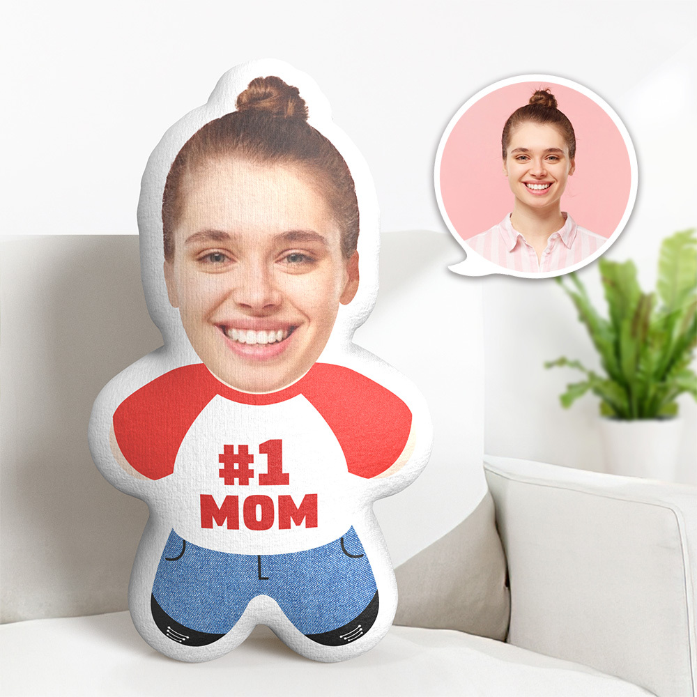 Benutzerdefiniertes Minime-kissen Nr. 1, Mama-kissen, Geschenke Für Die Mutter - dephotoblanket
