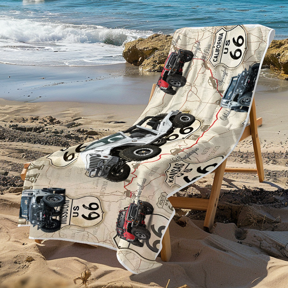 Individuelles Foto-auto-strandtuch - dephotoblanket