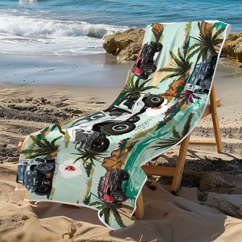 Individuelles Foto-auto-strandtuch - dephotoblanket