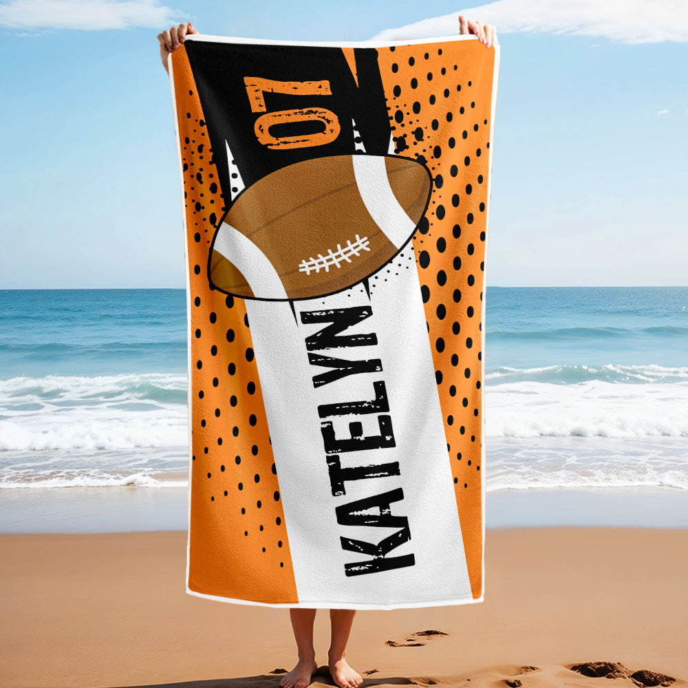 Personalisiertes Bälle-strandtuch Für Strandsport, Perfekte Geschenke - dephotoblanket