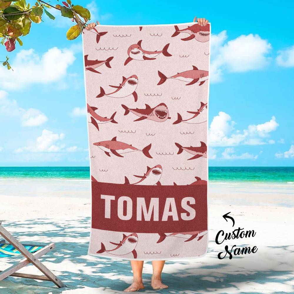 Personalisierte Schöne Strandtücher Für Sommer Und Strand - dephotoblanket