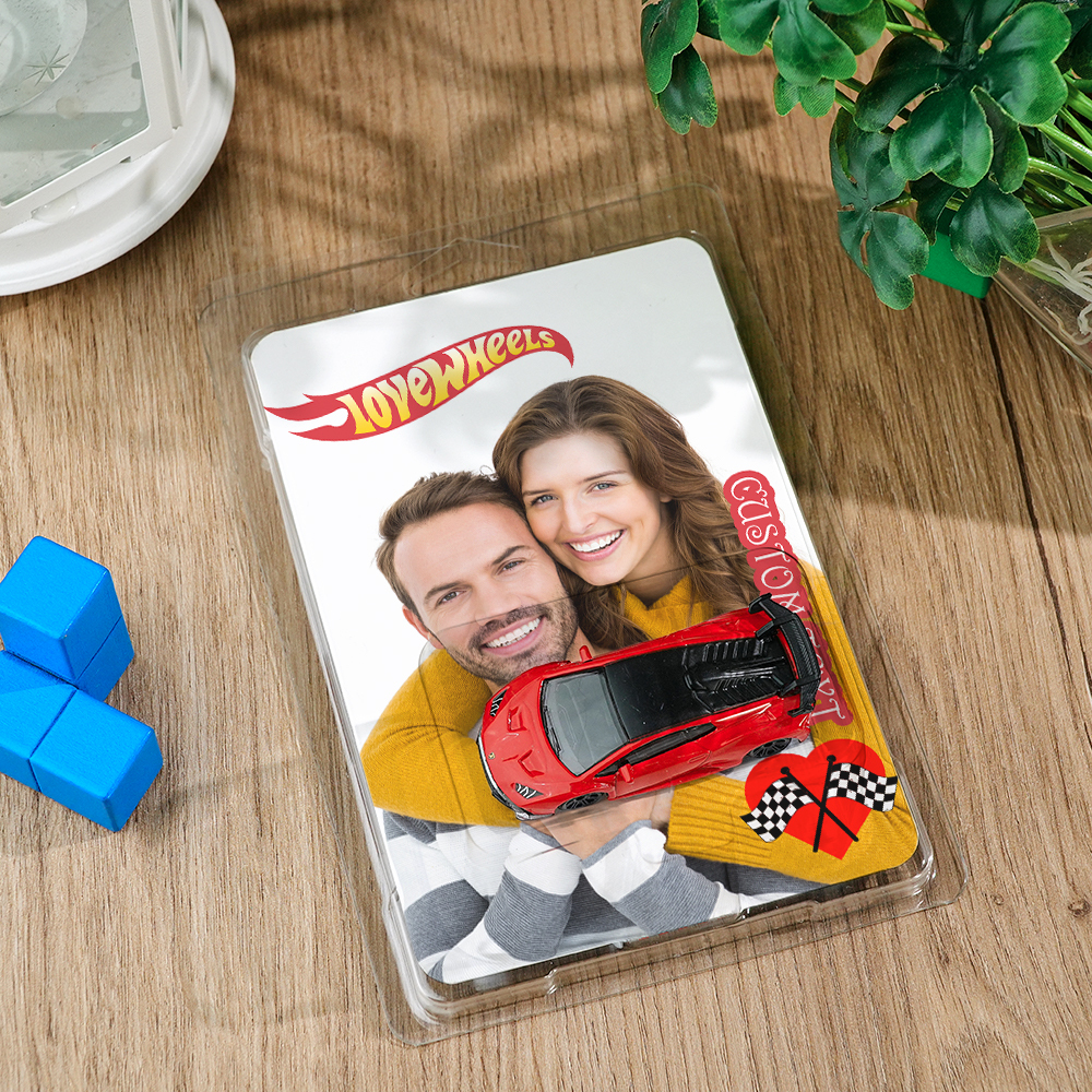Individuelles Traumauto-spielzeug – Das Perfekte Geschenk Für Ehemann Oder Vater – Hot Wheels Sportwagen
