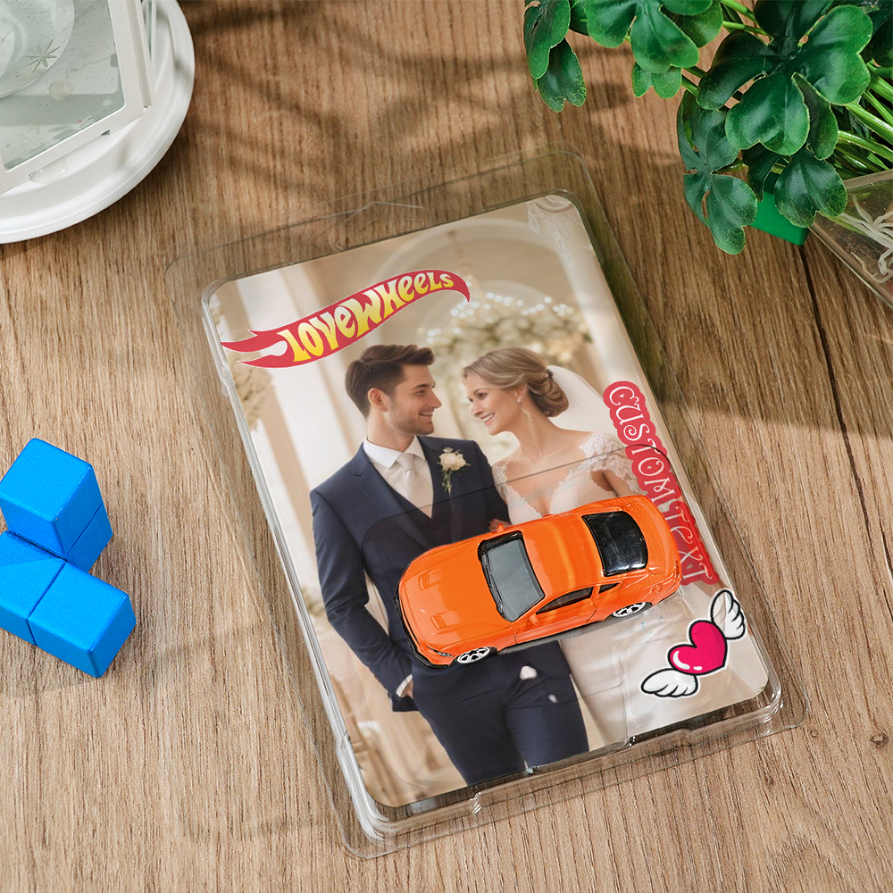Individuelles Traumauto-spielzeug – Das Perfekte Geschenk Für Ehemann Oder Vater – Hot Wheels Sportwagen