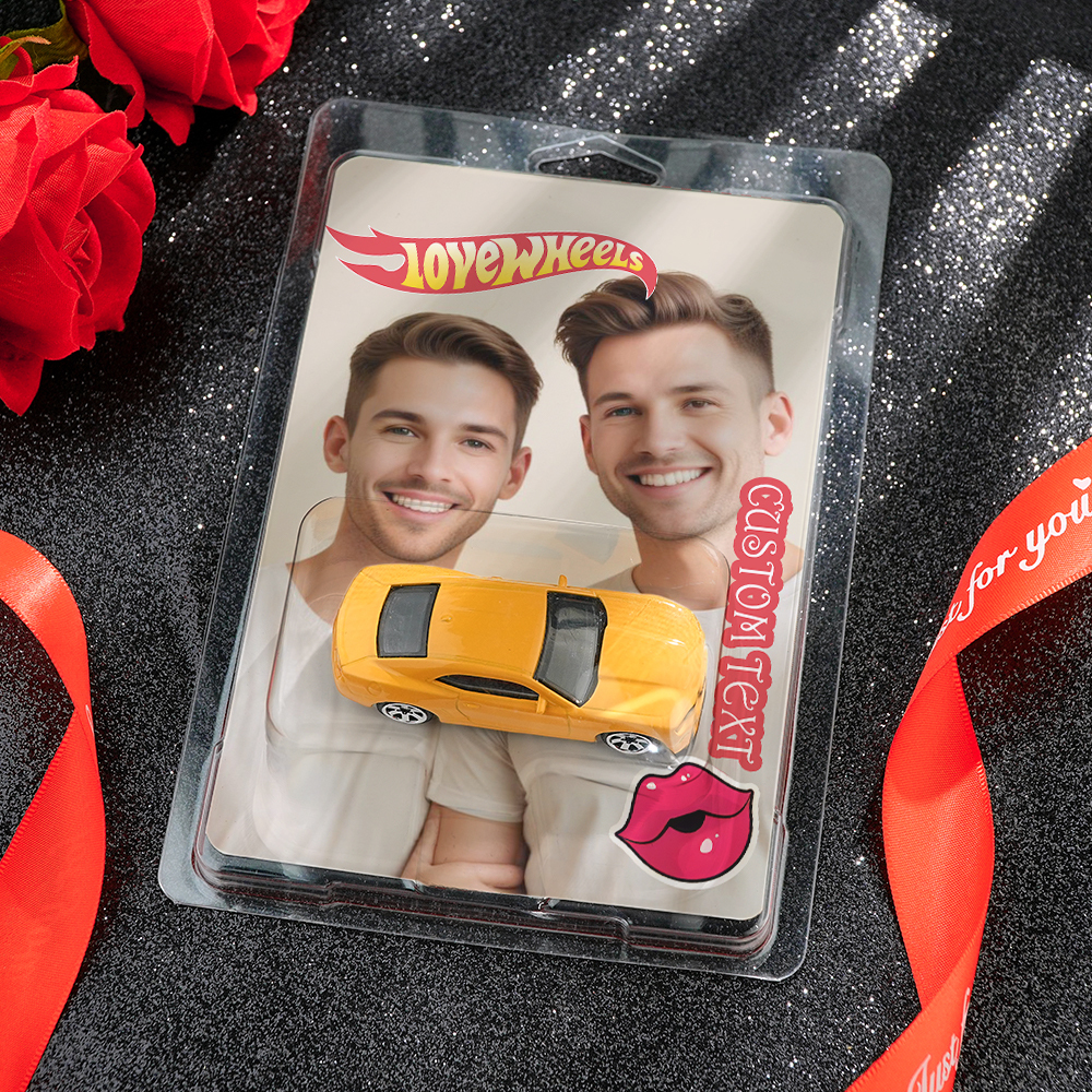 Perfekte Geschenke Für Liebhaber. Erleben Sie Gemeinsam Die Freude Am Rennspielzeugauto. Personalisiertes Spielzeug-traumauto - dephotoblanket