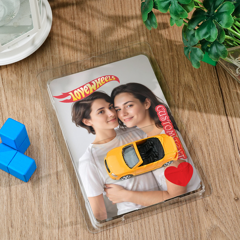 Perfekte Geschenke Für Liebhaber. Erleben Sie Gemeinsam Die Freude Am Rennspielzeugauto. Personalisiertes Spielzeug-traumauto - dephotoblanket