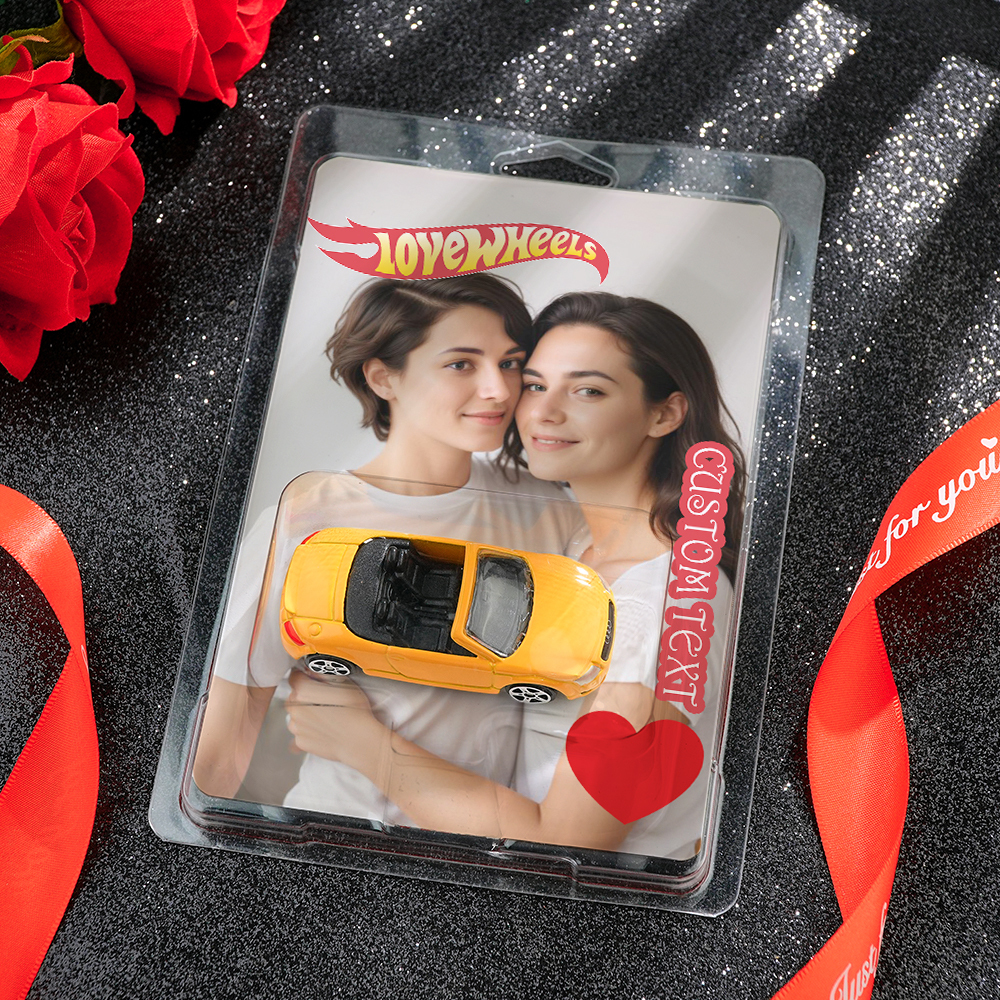Perfekte Geschenke Für Liebhaber. Erleben Sie Gemeinsam Die Freude Am Rennspielzeugauto. Personalisiertes Spielzeug-traumauto - dephotoblanket