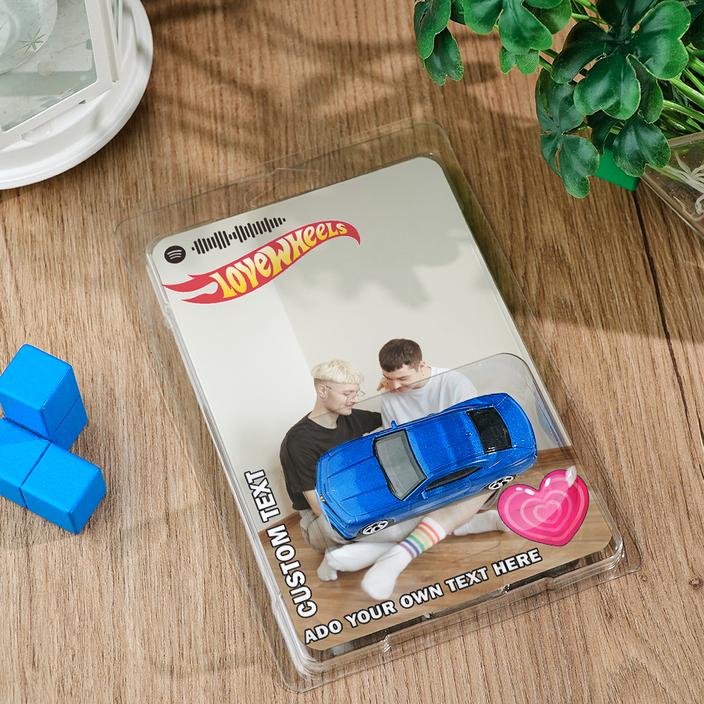 Personalisierte Musik, Hot-wheels-sportwagen, Individuelles Traumauto-spielzeug, Individuelle Verpackungsdesign-optionen - dephotoblanket