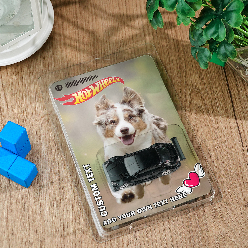 Personalisierte Musik, Hot-wheels-sportwagen, Individuelles Traumauto-spielzeug, Individuelle Verpackungsdesign-optionen - dephotoblanket