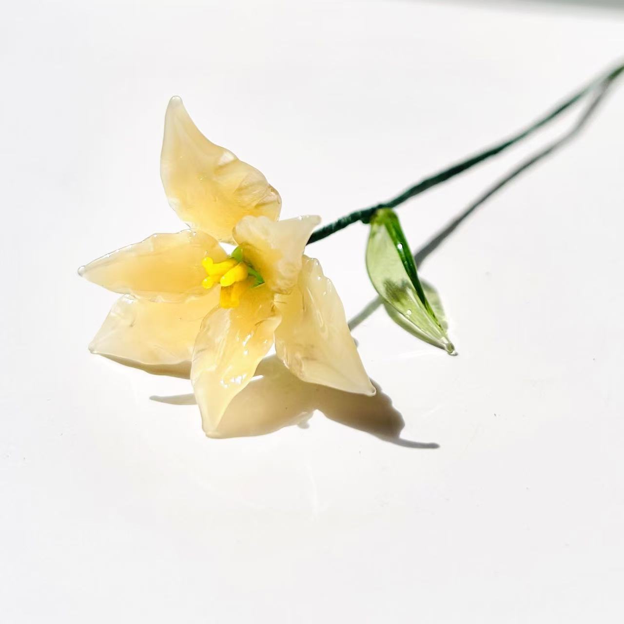 Benutzerdefiniertes Glasblumengeschenk Zum Geburtsmonat Für Mama Und Oma