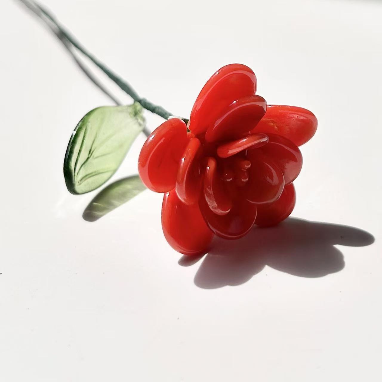 Benutzerdefiniertes Glasblumengeschenk Zum Geburtsmonat Für Mama Und Oma