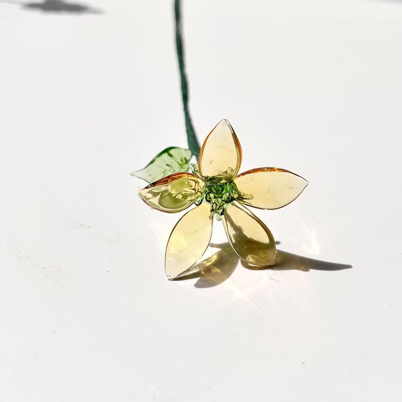 Benutzerdefiniertes Glasblumengeschenk Zum Geburtsmonat Für Mama Und Oma