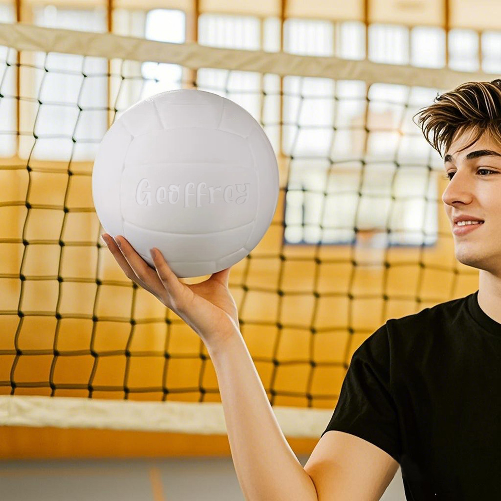 Personalisiertes Namens-3d-volleyball-nachtlicht Mit Fernbedienung, Tischleuchte Mit Holzsockel, Sportdekoration Für Zimmer, Geschenk Für Volleyball-liebhaber/spieler - dephotoblanket