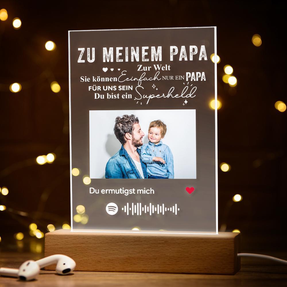 Personalisierte Geschenke Spotify Glas Foto Mit Musik Acryl Spotify Cover Beste Geschenke Spotify Bild Geschenk
