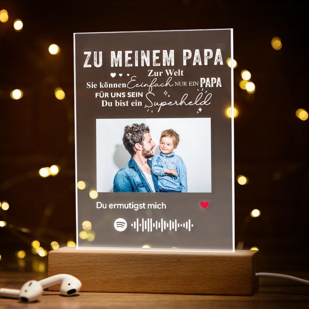 Personalisierte Geschenke Spotify Glas Foto Mit Musik Acryl Spotify Cover Beste Geschenke Spotify Bild Geschenk