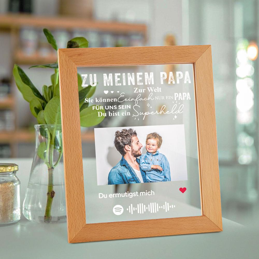Personalisierte Foto Gravur Text Acryl Plakette Beste Mama aller Zeiten