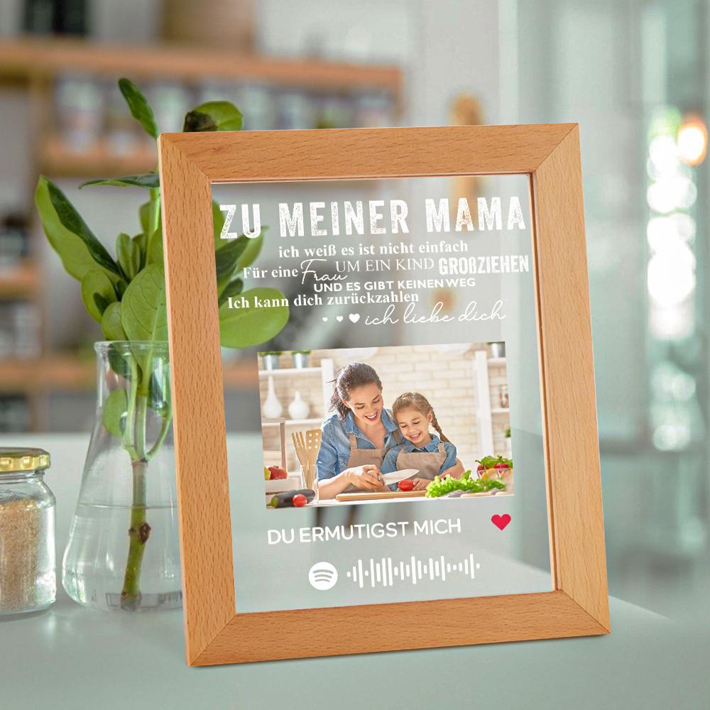 Personalisierte Geschenke Foto Mit Musik Spotify Anhänger Personalisierte Foto Acryl Spotify Cover Bestes Papa aller Zeiten Geschenk für Papa