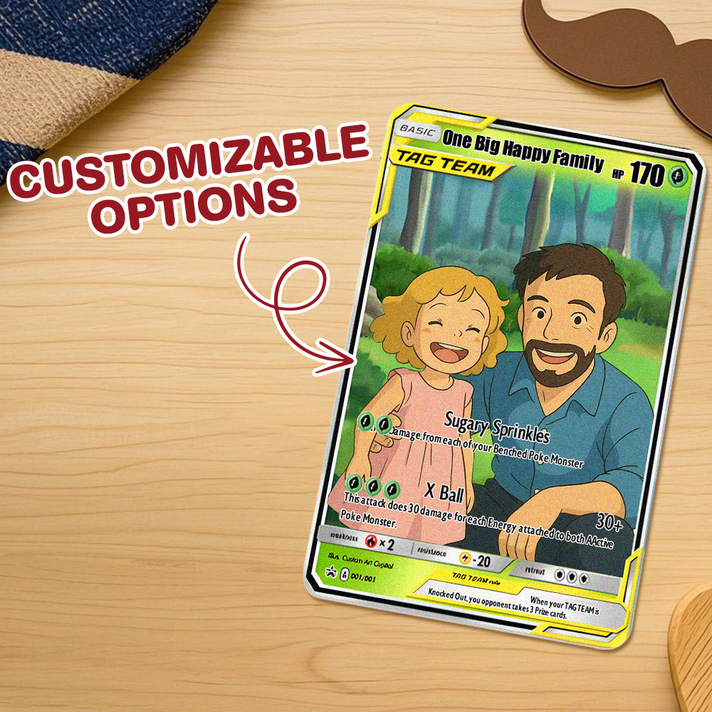 Personalisierte Poke Tag Team Paar Karte Personalisiertes Anime Portrait Gay Paare Geschenk Lustige Cartoon Kunst - dephotoblanket