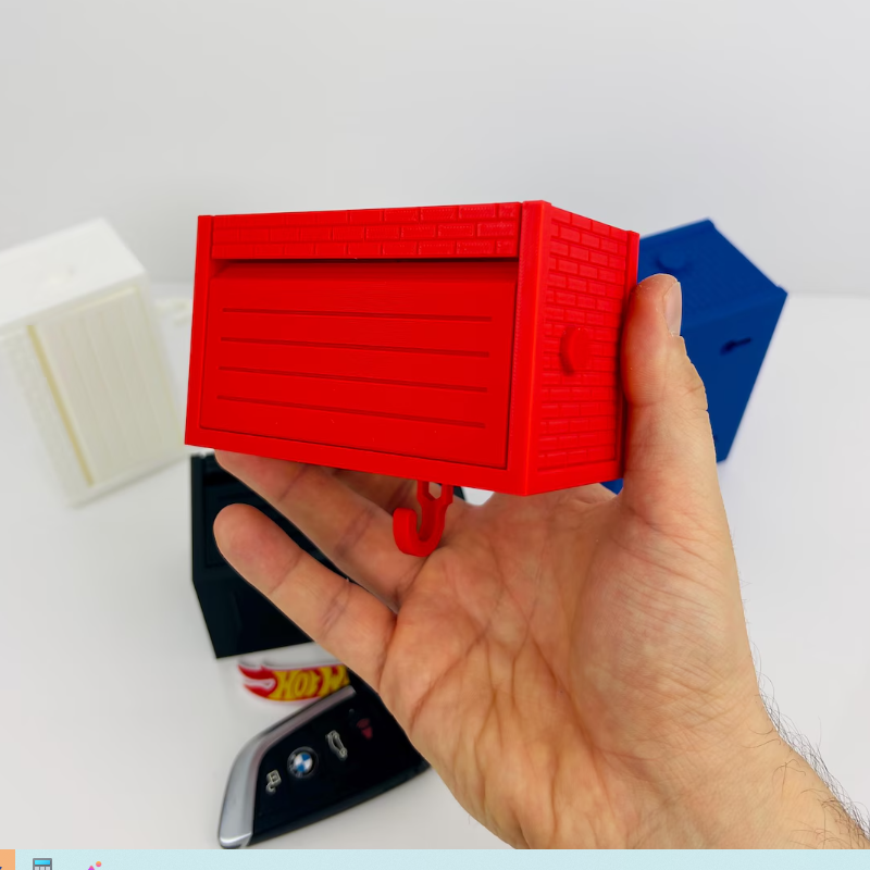 Mini-garageschlüsselhalter Für Autos Im Maßstab 1:64, Wandmontage, Geschenk Für Autoliebhaber - dephotoblanket