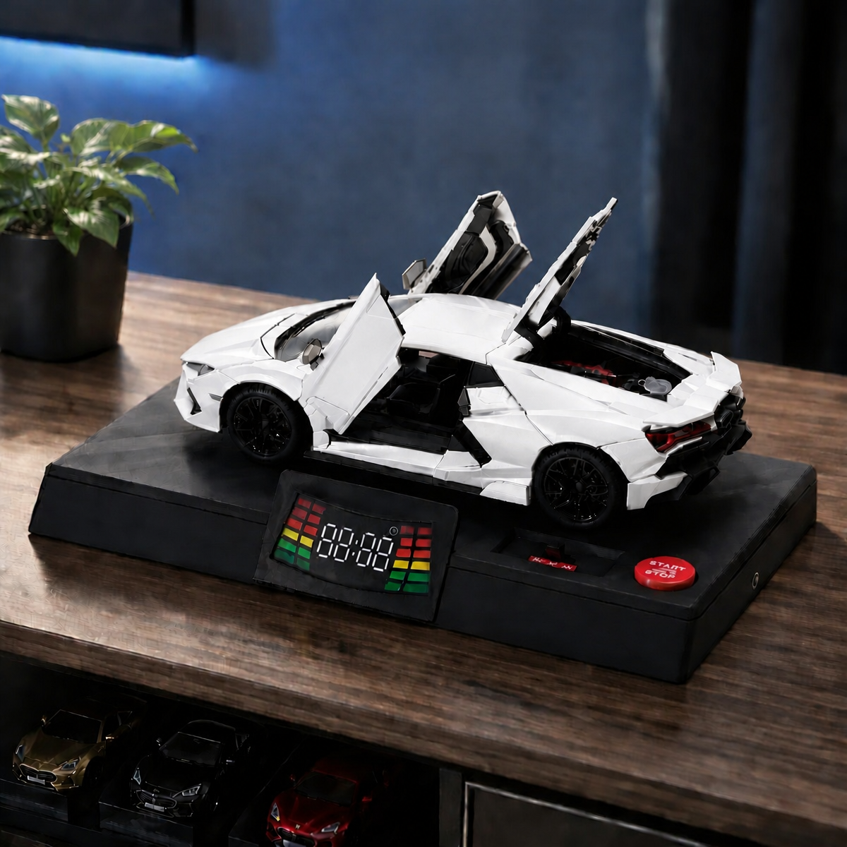 Hypercar Alarm Clock Hypercar LED Display