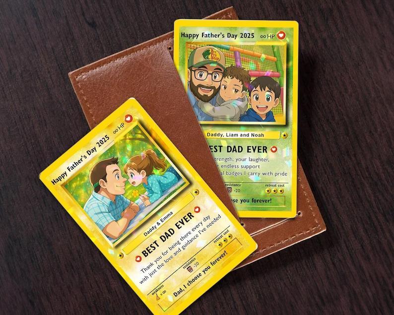 Benutzerdefinierte Paar Trading Card Personalisierte Foto Kunst Freund Geschenk Jahrestag Brieftasche Andenken - dephotoblanket