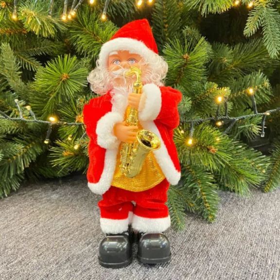 Weihnachtsmannfigur, Weihnachtsdekoration, Lustige Elektronische Dekoration Für Den Urlaub - dephotoblanket