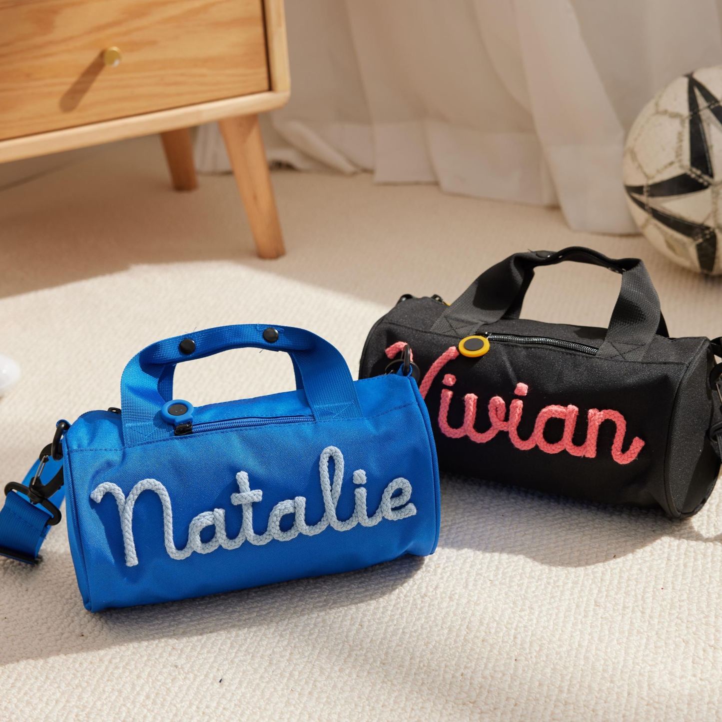 Personalized Kids Duffel Bag, Sports&Dance Bag, Custom Gym Bag, Daily Activity Bag,Hospital Bag,Vacation Travel Luggage, Back To School Gift