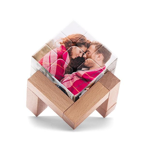 Magischer Fotowürfel, Faltbarer Bilderwürfel, Valentinstagsgeschenke