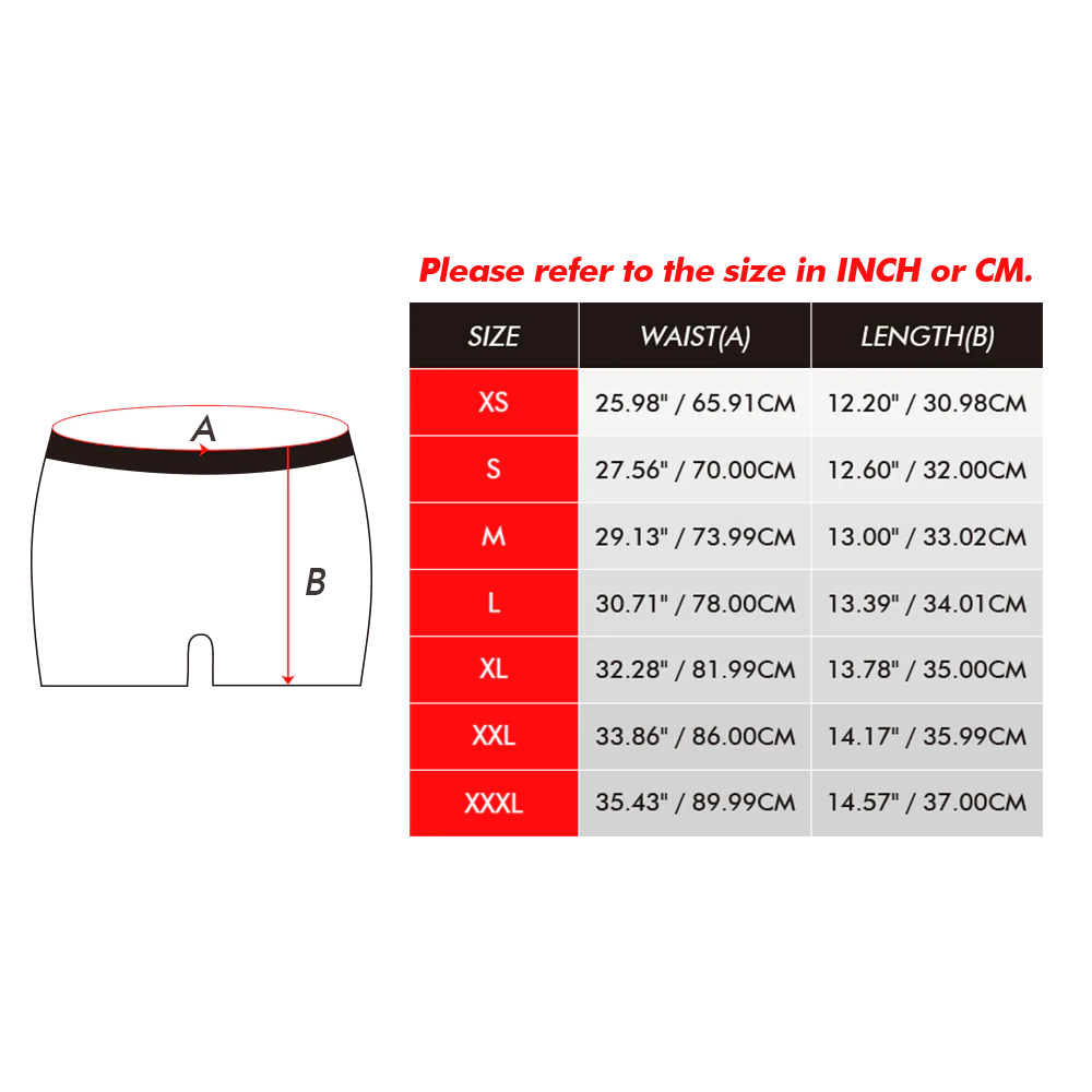 Kundenspezifische Bunte Gesichts-boxershorts Für Männer 3d-online-vorschau - dephotoblanket