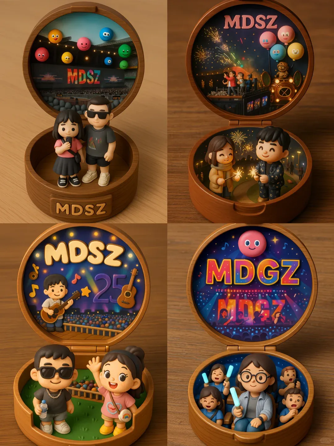 Benutzerdefinierte 3d-actionfiguren-box. Verwandeln Sie Ihr Foto In Eine Personalisierte Spielzeugfigur, Ein Einzigartiges Geschenk Für Die Familie - dephotoblanket