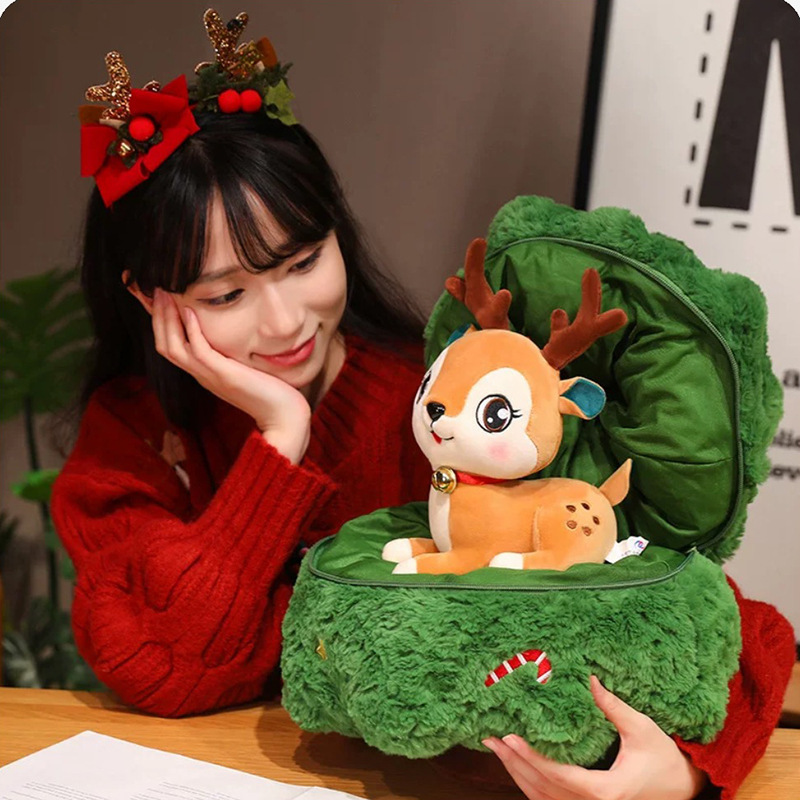 Weihnachtsmann-plüschtiere, Weihnachtsfeier-dekorationen, Weihnachtsgeburtstagsgeschenke Für Kinder, Weiche Puppenspielzeuge