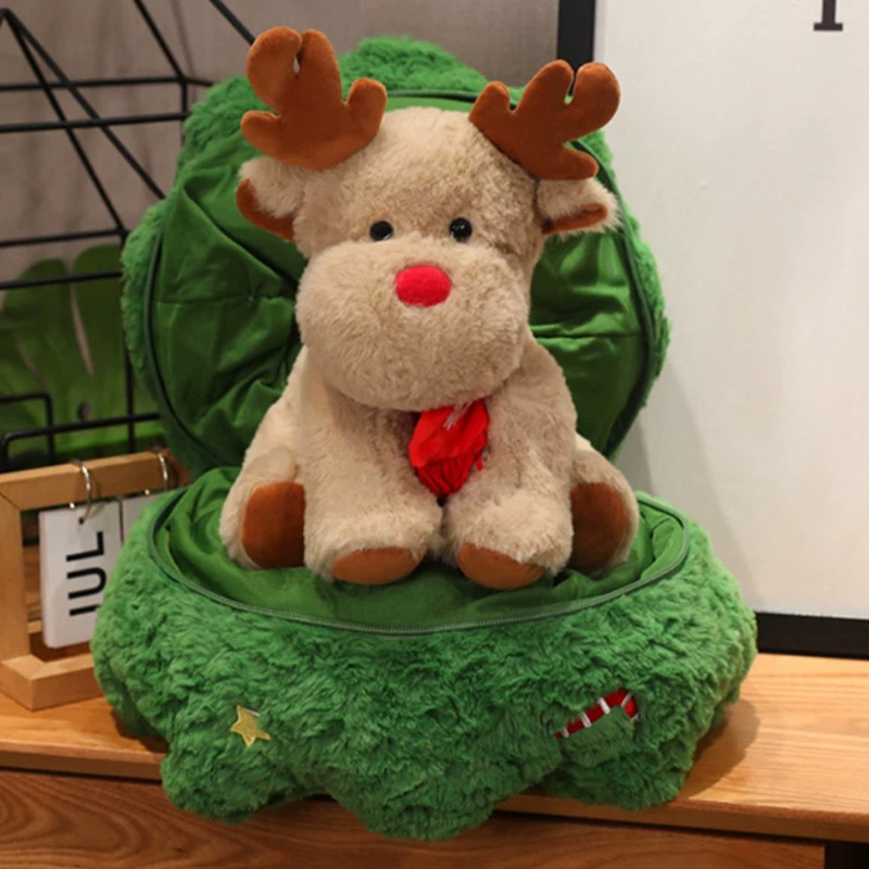 Weihnachtsmann-plüschtiere, Weihnachtsfeier-dekorationen, Weihnachtsgeburtstagsgeschenke Für Kinder, Weiche Puppenspielzeuge