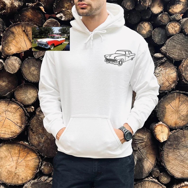 Personalisierte Auto-hoodies, Geschenke Für Auto-fans - dephotoblanket