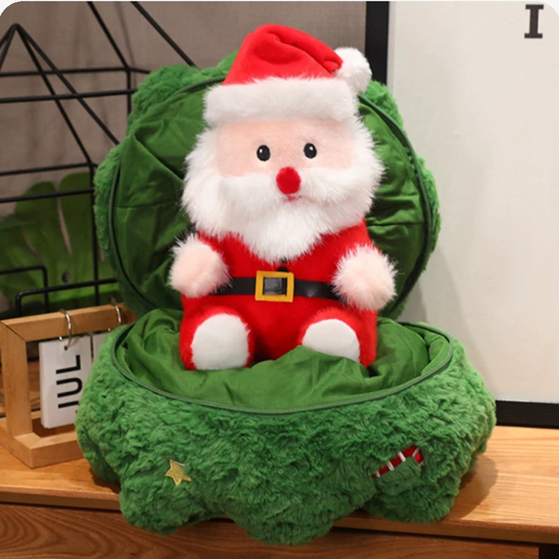 Weihnachtsmann-plüschtiere, Weihnachtsfeier-dekorationen, Weihnachtsgeburtstagsgeschenke Für Kinder, Weiche Puppenspielzeuge