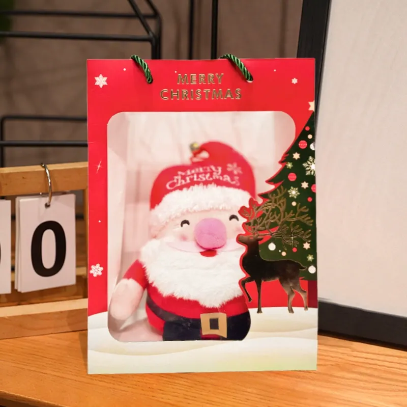 Weihnachtsmann-plüschtiere, Weihnachtsfeier-dekorationen, Weihnachtsgeburtstagsgeschenke Für Kinder, Weiche Puppenspielzeuge