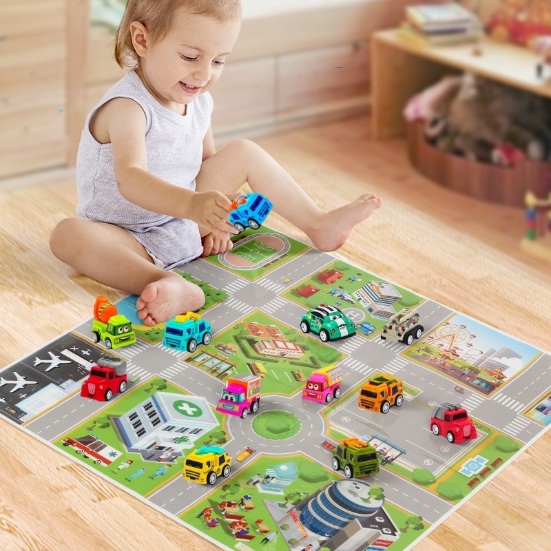 Calendrier De L'avent De Noël 24 Mini Voitures 2025, Jouet Cadeau Pour Enfants - MapLunelampeFr